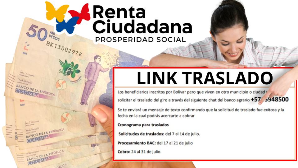 Link De Traslado Del Pago De La Renta Ciudadana 2023 JEY TE INFORMA