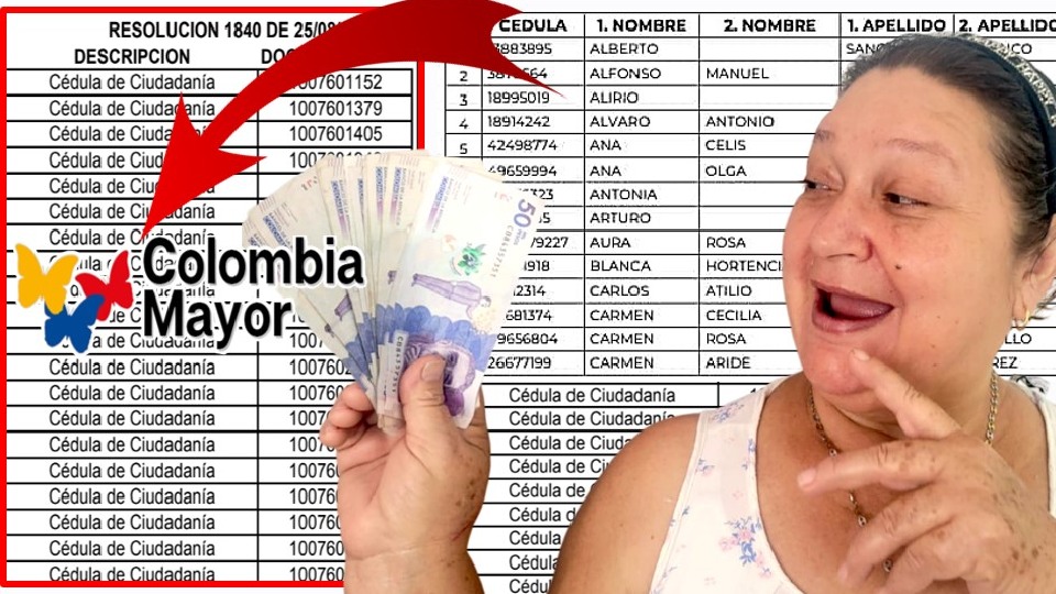 Nuevos Listados De Beneficiarios Con El Subsidio De Colombia Mayor JEY TE INFORMA