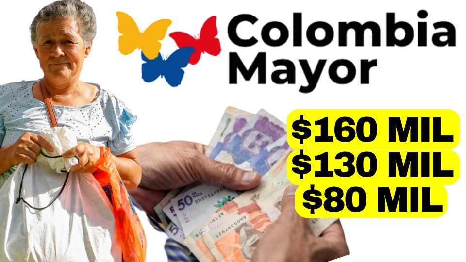 Colombia Mayor en Colombia: Pagos de hasta $160,000 en Septiembre Jey te Informa