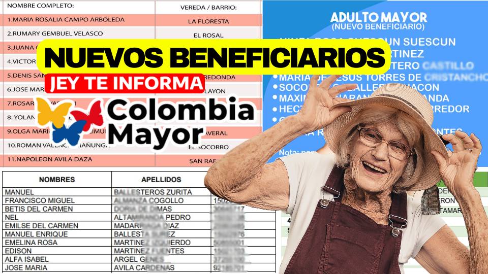 ¿Cómo hago para saber si soy Beneficiario de Colombia Mayor? Listados del Ciclo 11 JEY TE INFORMA