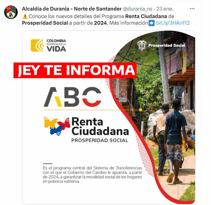 ABC DE LA RENTA CIUDADANA INICIA PAGOS
