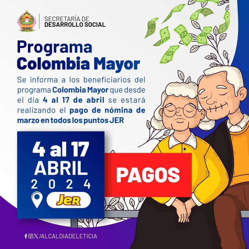FECHA DE PAGO COLOMBIA MAYOR