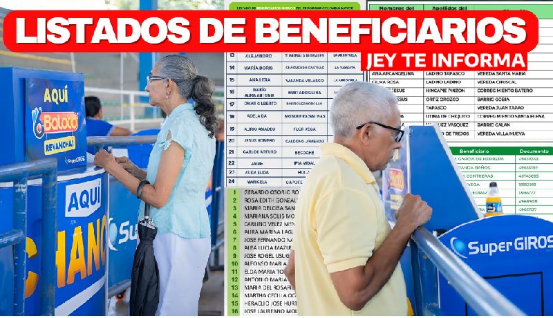 ¡Atención! Consulta Nuevo Listado de Beneficiarios del Subsidio Colombia Mayor 2024 JEY TE INFORMA