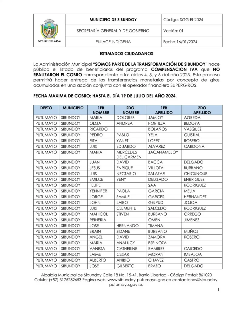 DEVOLUCION IVA 2024