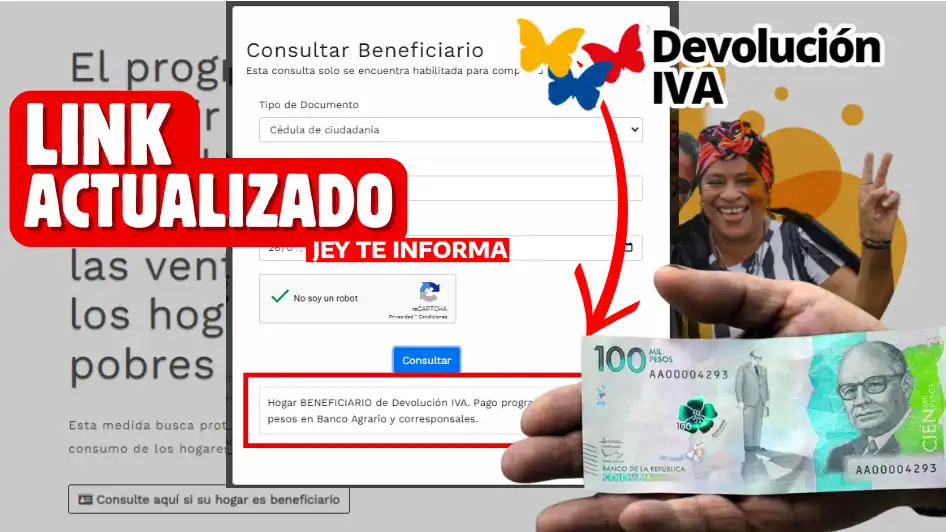 Consulta de la Devolución del IVA 2024 JEY TE INFORMA