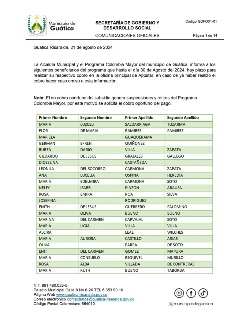 LISTADO DE BENEFICIARIOS 3