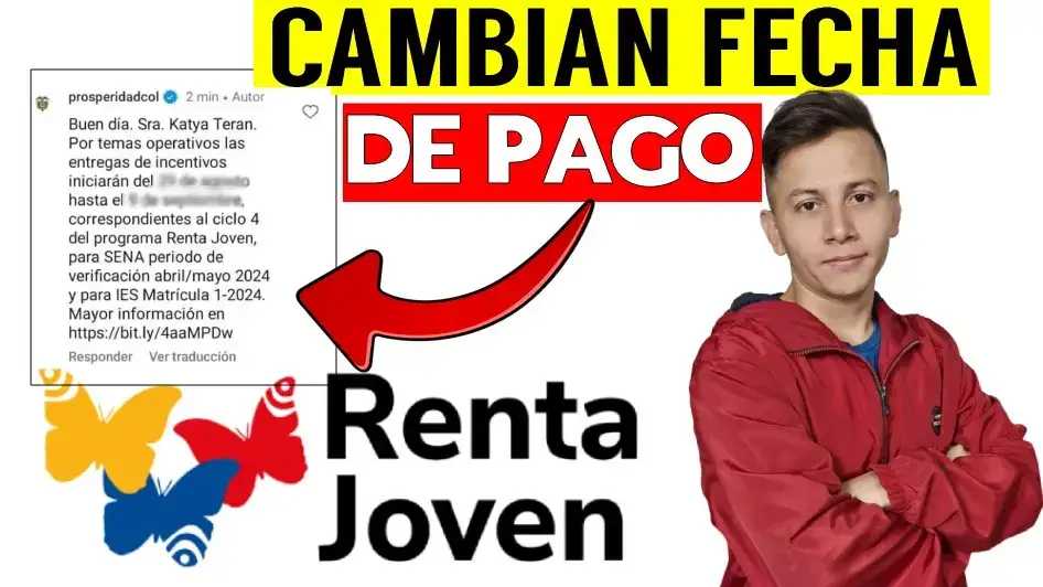 Prosperidad Social Aplaza Pagos de Renta Joven 2024 JEY TE INFORMA