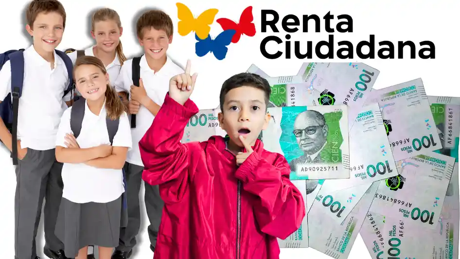 Renta Ciudadana 2024 para niños menores de 18 en edad escolar