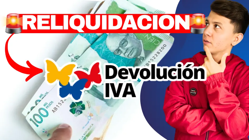 billetes de 100 mil de la reliquidación Devolución del IVA