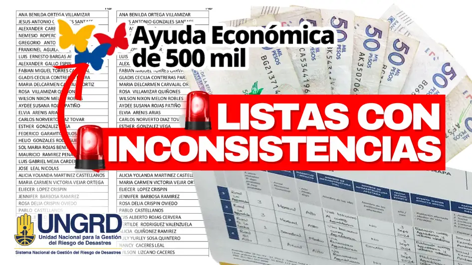 Listados de beneficiarios