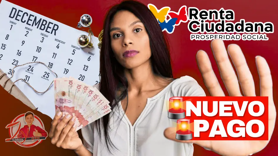 mujer con dinero y calendario de pago