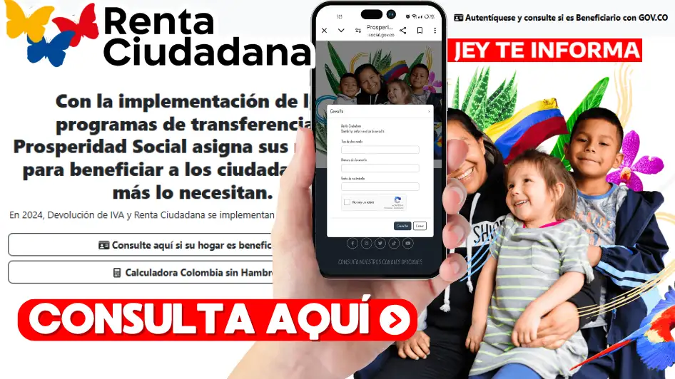 Renta Ciudadana consultar cédula en la plataforma