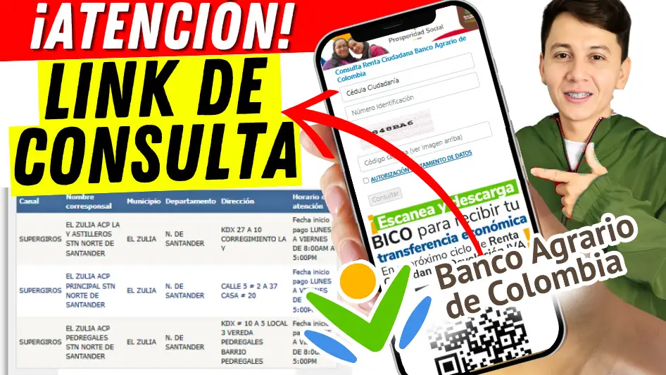 link del Banco Agrario para consultar pago