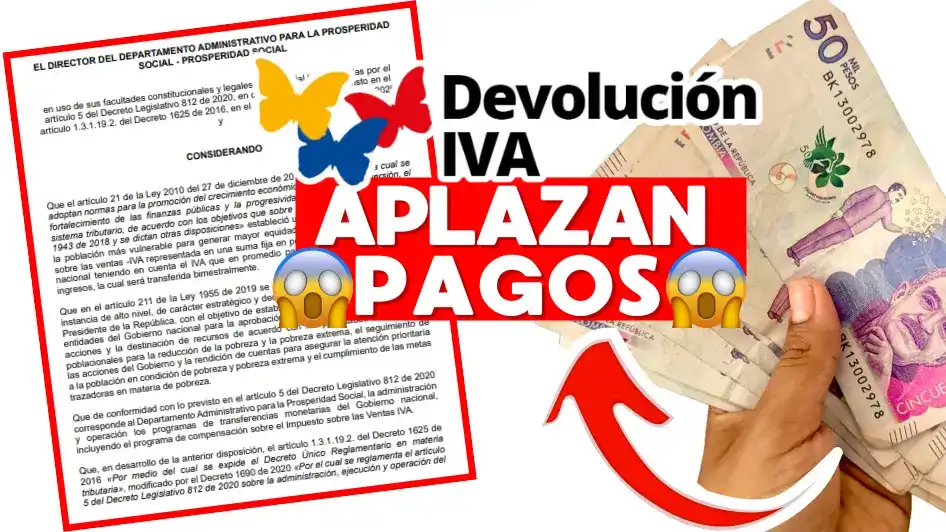 aplazan pagos de la Devolución del IVA