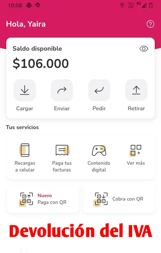 Fecha de pago Devolucion del IVA