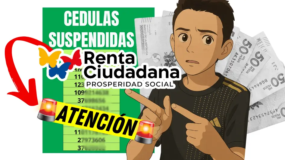 Cédulas de Beneficiarios Suspendidos