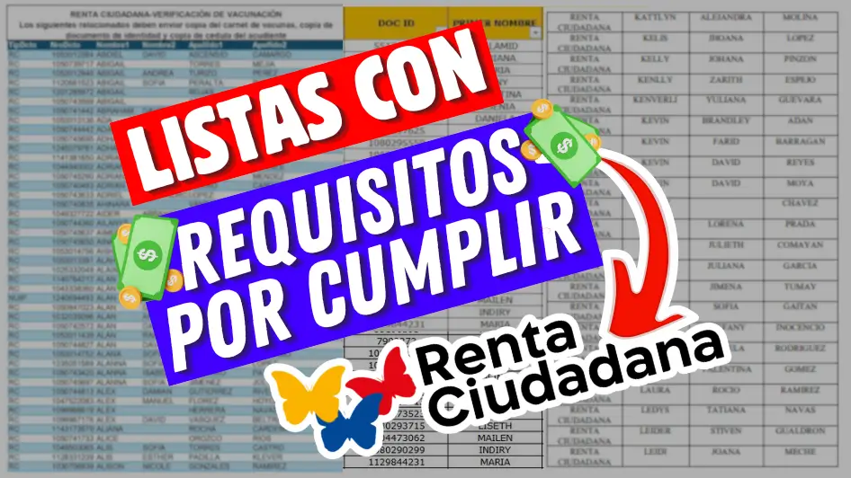 Listado de Beneficiarios de Renta Ciudadana