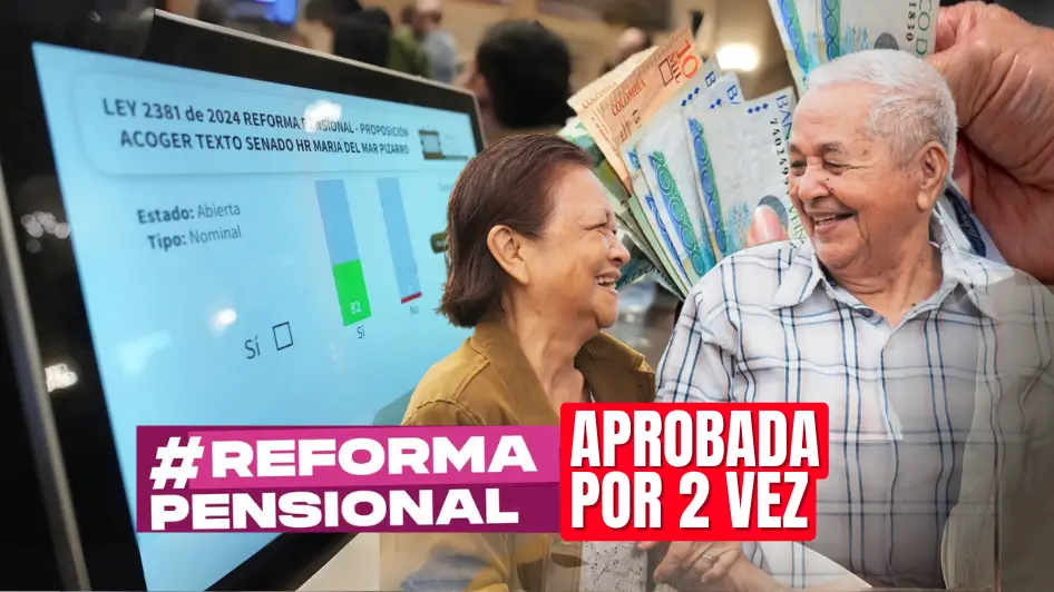 ¡Reforma Pensional Aprobada por Segunda Vez en Colombia! ¿Entrará en Vigencia desde el 1° Julio de 2025? 1 Reforma Pensional Aprobada Jey te Informa