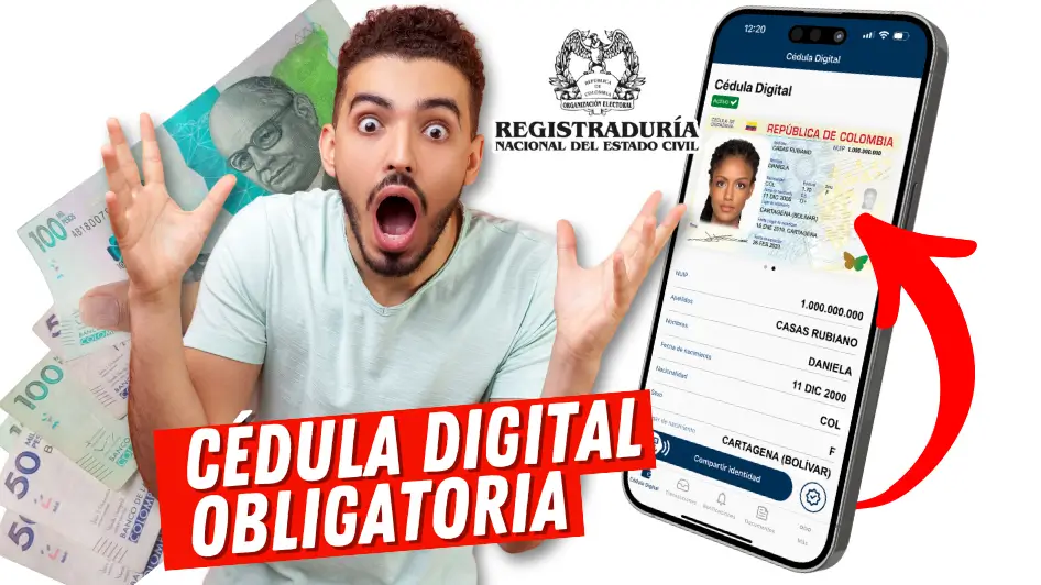 Registraduría Anuncia Cédula Digital Obligatoria para Acceder a Subsidios en 2026 1 Cédula Digital Obligatoria