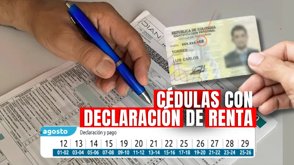 Consulte con su Cédula si debe Declarar Renta en Colombia este 2025 1 Declarar Renta en Colombia