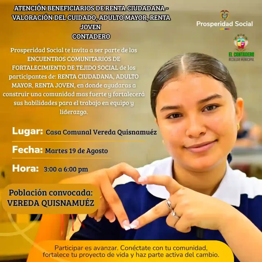 Encuentro comunitario Alcaldia Municipal De El Contadero Narino