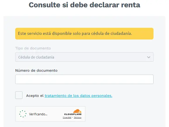 ¿Cómo consultar con la DIAN la declaración de la renta 2025 para saber si debe presentarla? 2 Declaracion de la Renta