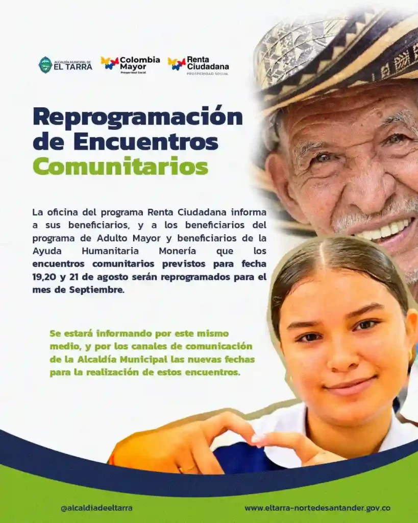 Encuentros Comunitarios de Renta Ciudadana