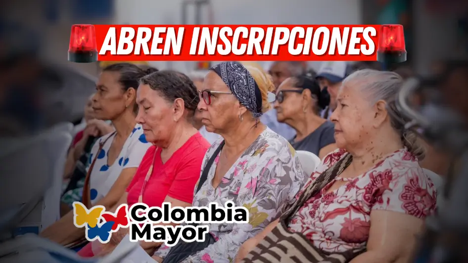 cupos para inscribirse en Colombia Mayor