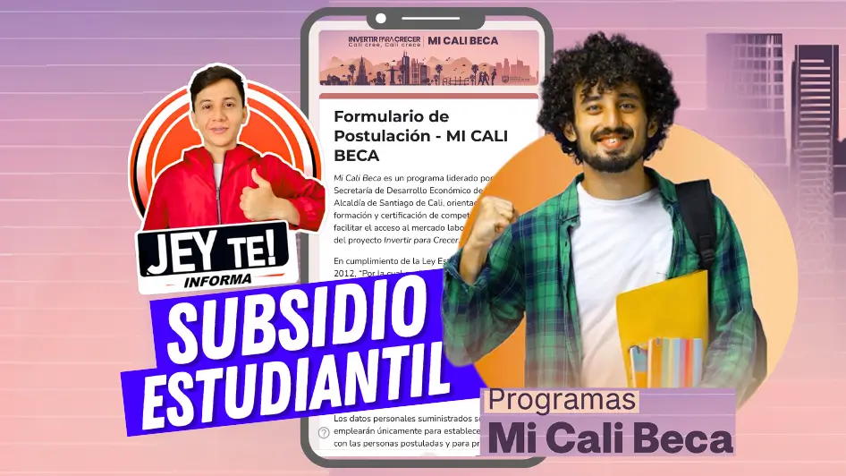 Abren convocatoria para 1840 becas con subsidio de alimentación y transporte: así puede inscribirse 1 subsidio de alimentación y transporte