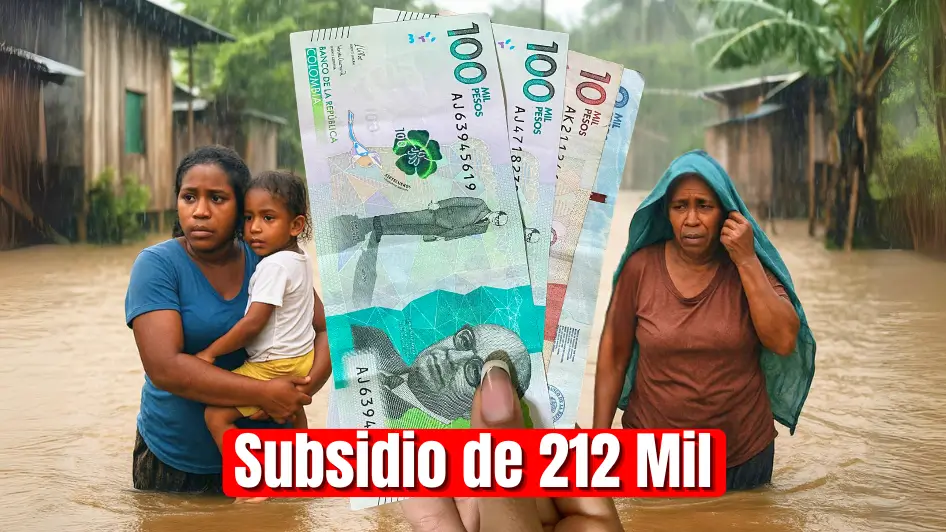 Conoce si eres beneficiario de los $212.000 sin cobrar del subsidio ola invernal 4 subsidio ola invernal