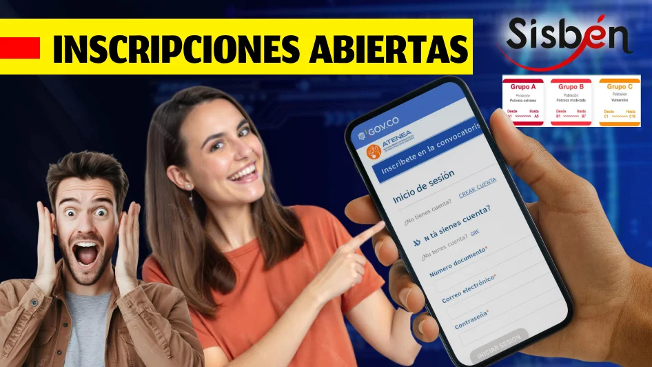 Sisbén A, B y C – Inscripciones abiertas con subsidios de hasta 1 SMMLV