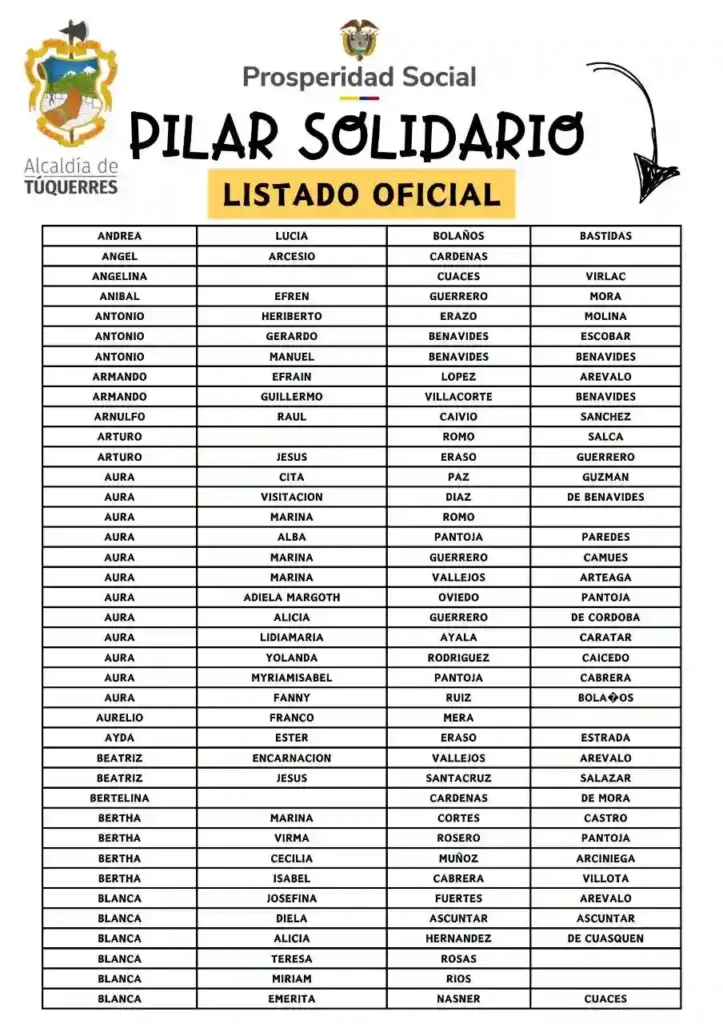 pilar solidario colombia mayor