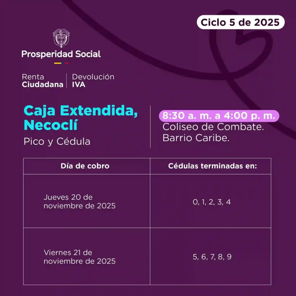Renta Ciudadana pico y cédula ya activo: consulta fechas, horarios y acércate a cobrar 5 Renta Ciudadana pico y cedula