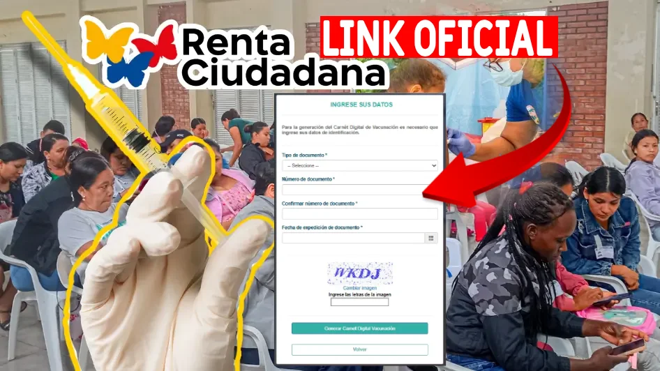 Beneficiario de Renta Ciudadana 2025 link de vacunacion