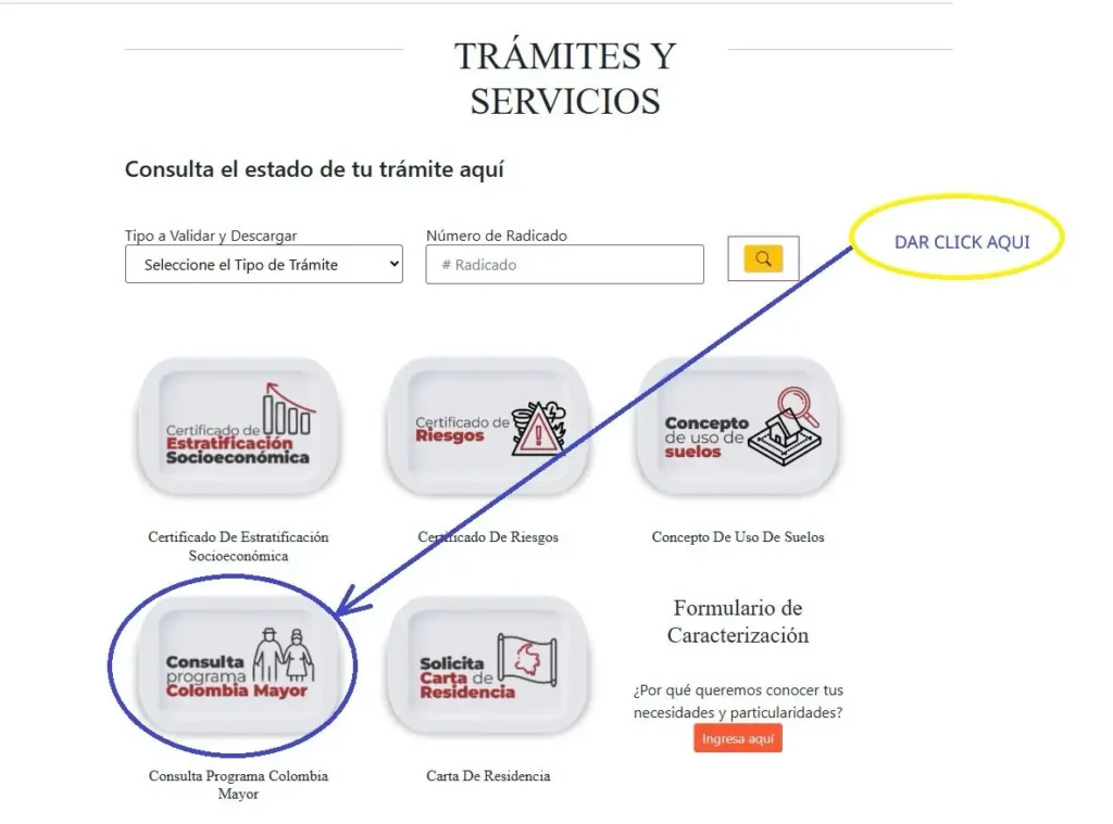 link de consulta con numero de cedula