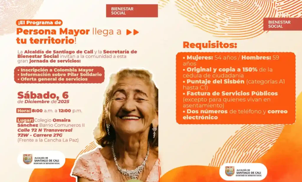 ¡Atención! Están por cerrar las inscripciones para el subsidio económico mensual de $230.000 COP 6 subsidio economico mensual Cali