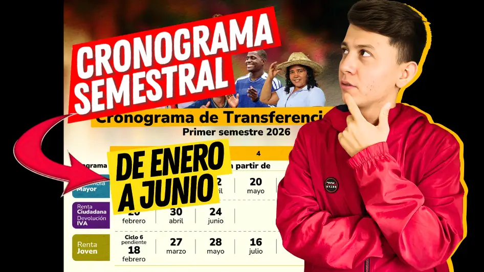¡Primicia! El cronograma de pago para el primer semestre de 2026 ya está aquí 1 cronograma de pago