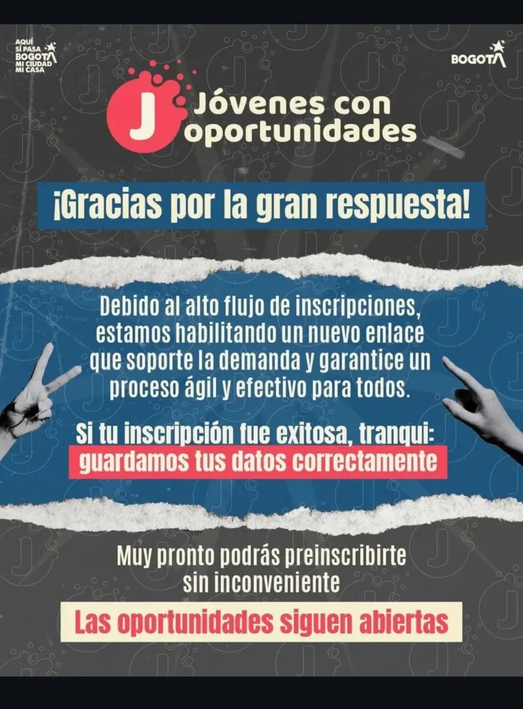 Abren inscripciones a Jóvenes con Oportunidades 2026: cómo postularse y enlace oficial 5 Jovenes con Oportunidades