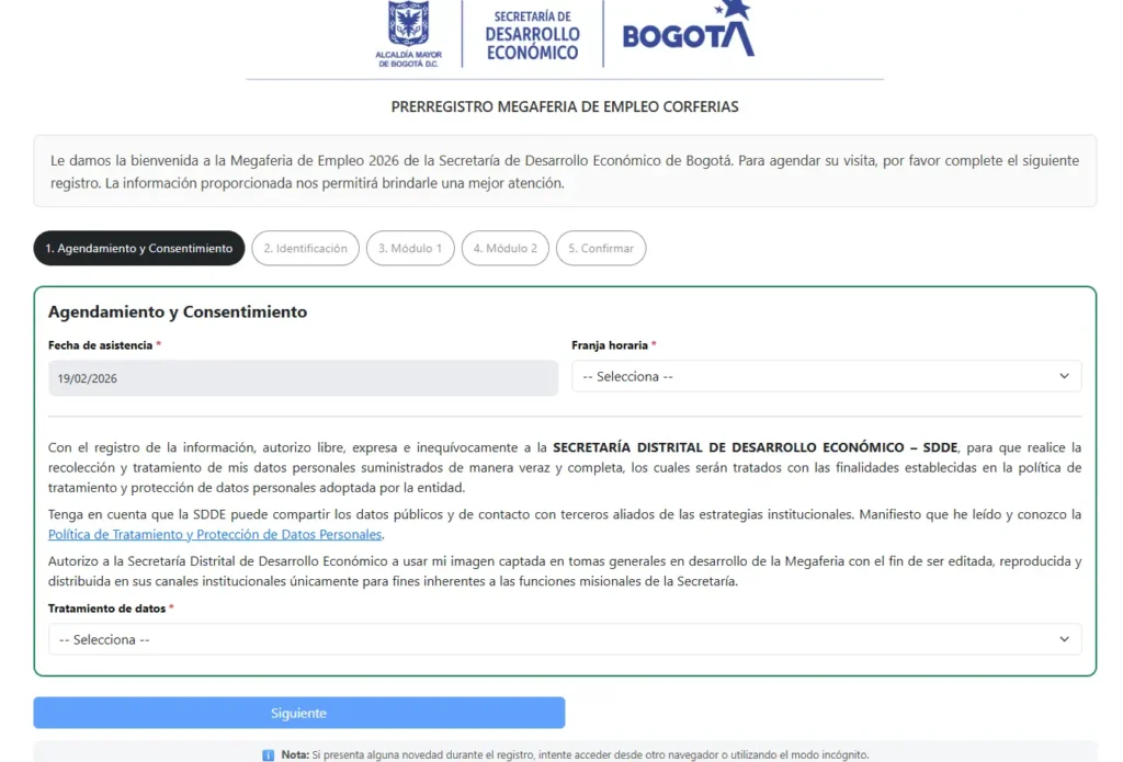 Inscripciones para ofertas laborales con vacates exclusivas 2 Ofertas laborales link de preseleccion