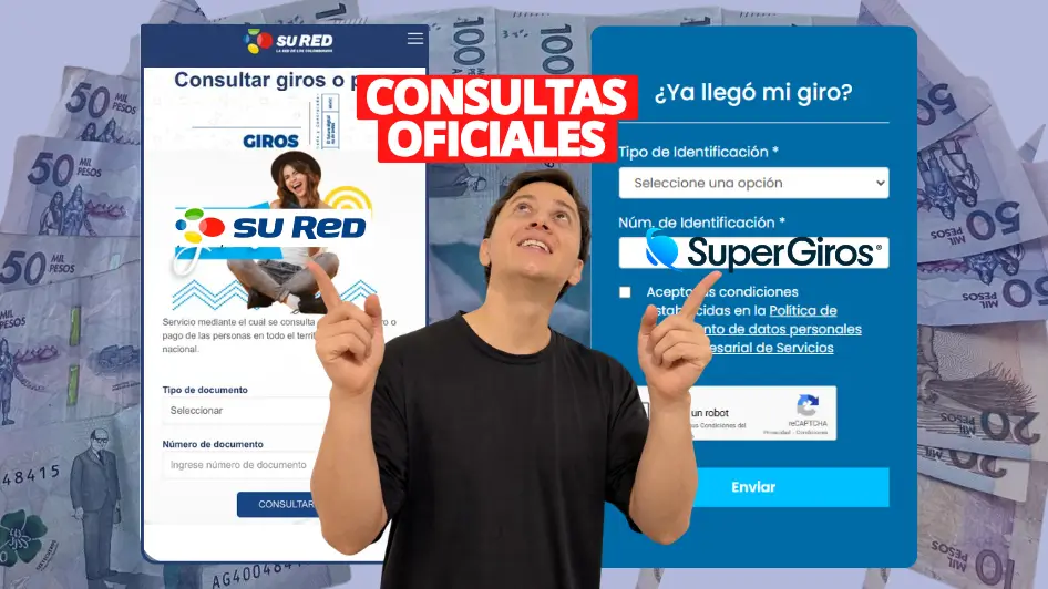 consultar subsidio del gobierno por SuRed y SuperGIROS