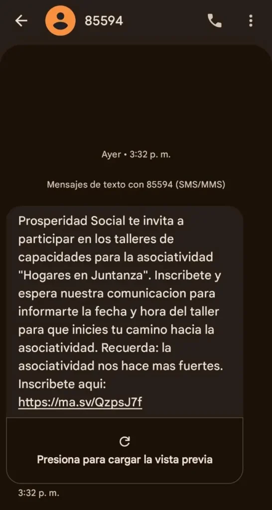 Link de inscripción del nuevo programa para Renta Joven y Renta Ciudadana 4 Talleres Hogares en Juntanza de Prosperidad Social