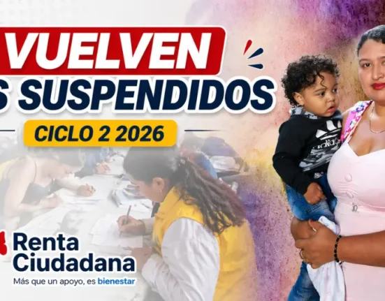 excluyendo beneficiarios de Renta Ciudadana segundo ciclo por cambios en sisben y requisitos.
