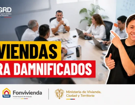 464 viviendas para damnificados anunciadas por el Ministerio de Vivienda y Fonvivienda.