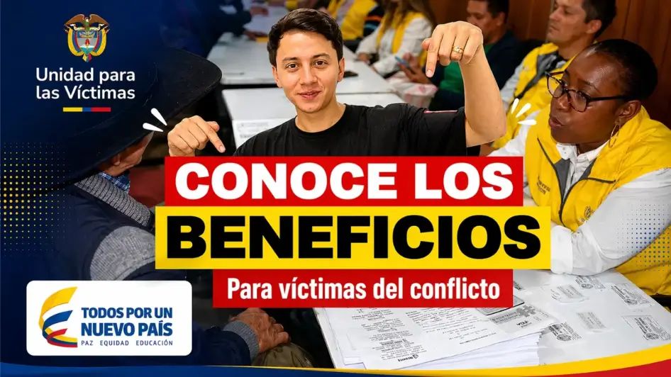 Conoce los beneficios para víctimas del conflicto armado en Colombia y cómo acceder a estos beneficios.