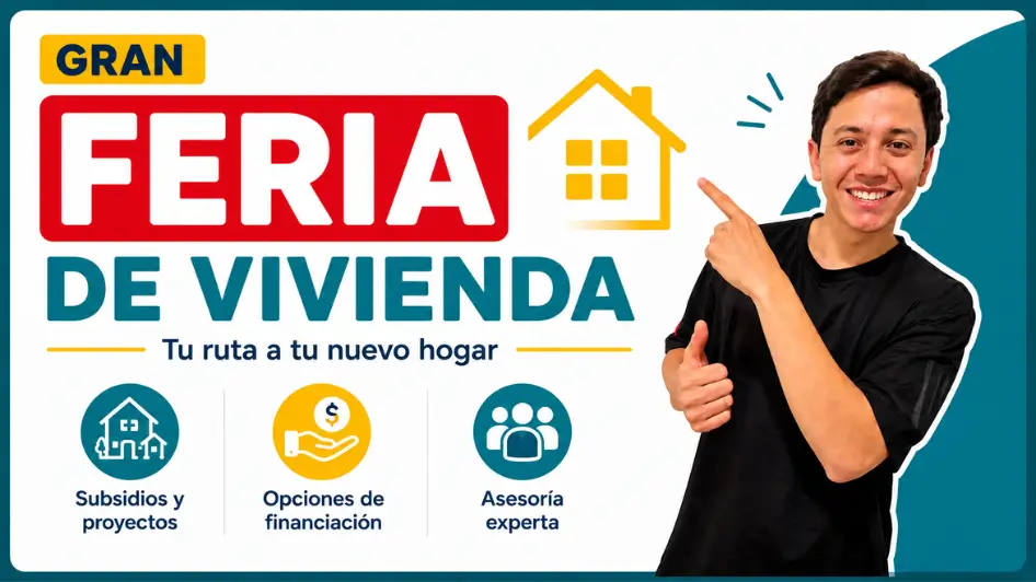 Gran Feria de Vivienda Mi Casa en Bogotá con inscripción abierta para participar en subsidios y proyectos de vivienda en 2026.