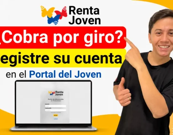 Beneficiarios revisan información sobre registro de cuenta bancaria o billetera virtual para próximos Renta Joven pagos.