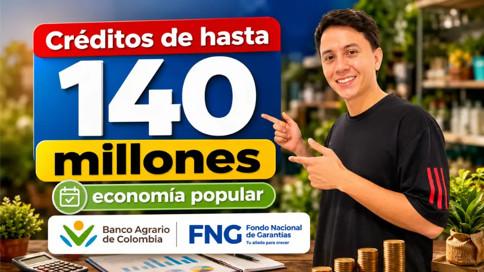 Créditos para la economía popular con inscripciones abiertas para solicitar hasta 140 millones de pesos.
