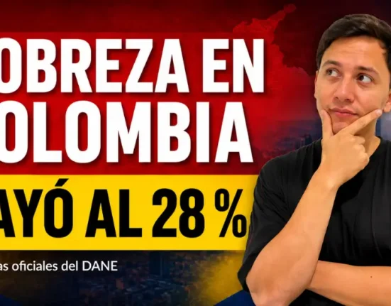 Texto alternativo para la imagen: Pobreza monetaria en Colombia disminuyó al 28 por ciento durante 2025