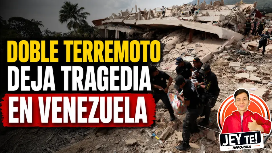 doble terremoto en Venezuela dejó graves afectaciones y movilizó labores de búsqueda y rescate en las zonas más golpeadas.