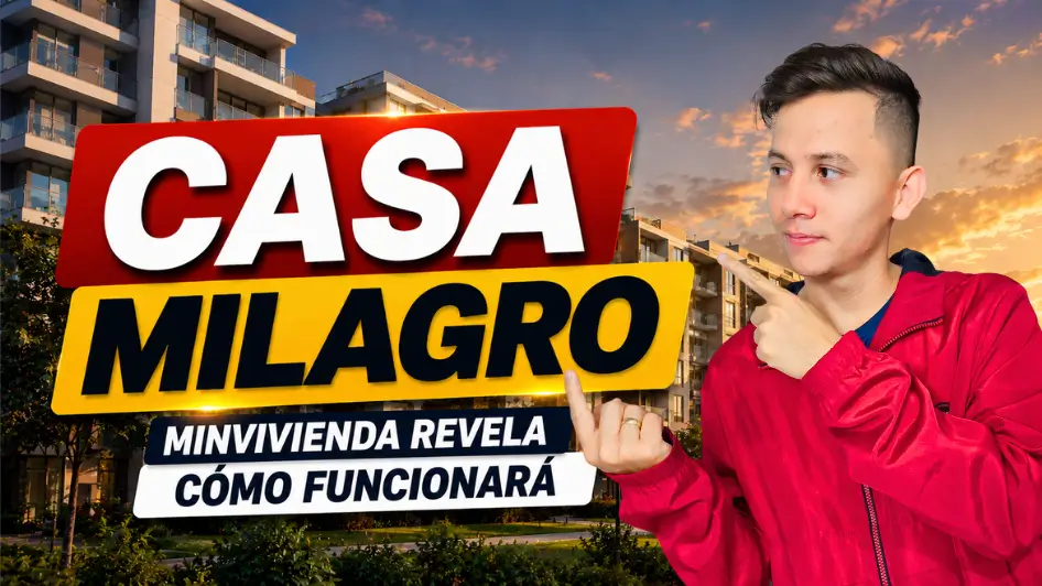 La Casa Milagro, nuevo programa de vivienda anunciado por el próximo Gobierno de Colombia.